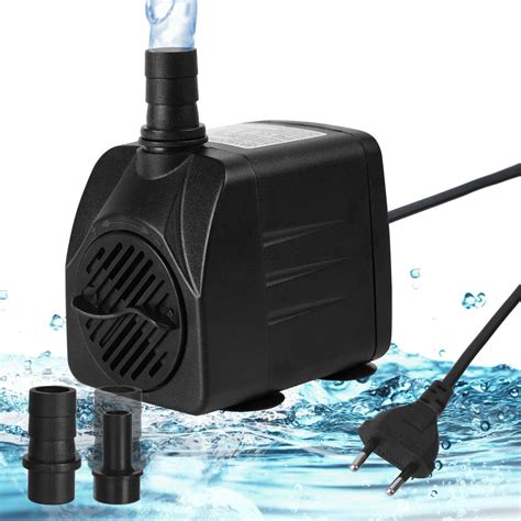 Awroutdoor Pompe Eau Submersible W L H Mini Pompe Aquarium