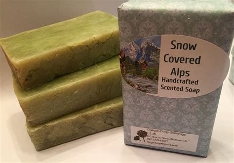 Winter Soap Ski Vegan T Alps Soap Swiss Soap European Etsy