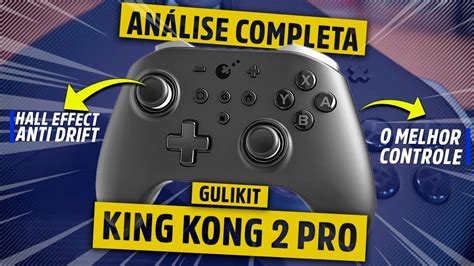 GuliKit King Kong 2 Pro O MELHOR Controle Para PC Nintendo Switch