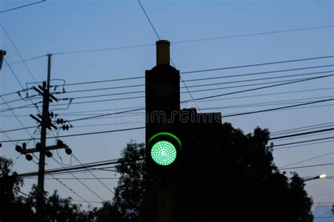 Green traffic light stock photo. Image of signage, lighting - 276309614