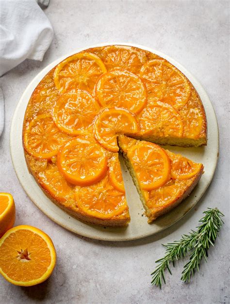 Sticky Vegan Orange Cake The Veg Space