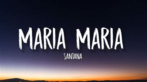 Santana Maria Maria Tiktok Sped Up [lyrics] She Living The Life