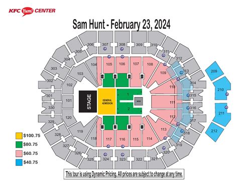 Yum Center Seating Chart Wwe Cabinets Matttroy