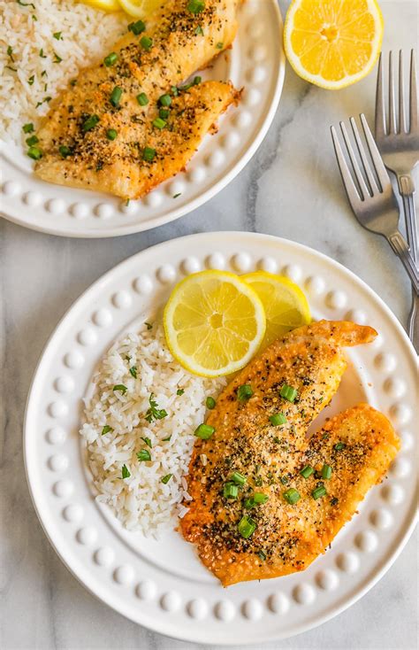 Lemon Pepper Parmesan Tilapia Best Tilapia Recipes Video