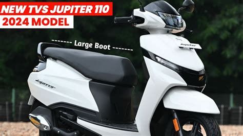 Finally Tvs Jupiter 110cc 2024 Model Launched 🔥 First Look More Mileage More Space New