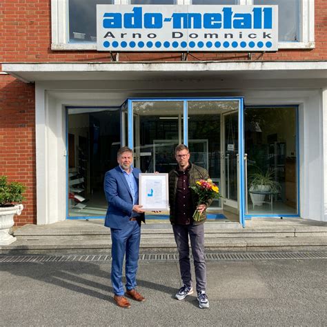 Für hervorragende Bonität und Stabilität wurde ADO METALL GMBH in