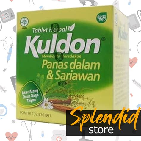 Kuldon Sariawan 1 Box 10 Strip X 4 Tablet Pereda Sariawan Panas Dalam