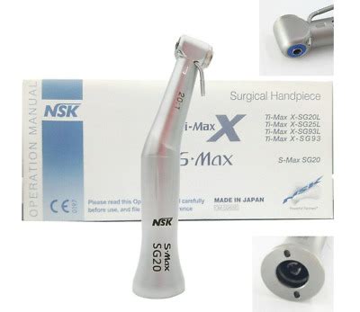 Nsk S Max Sg Dental Handpiece Surgical Implant Reduction Led Non Led