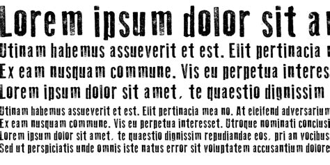 press font    view sample text rating