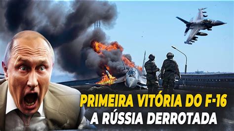 Isso aconteceu O primeiro combate do F 16 A Rússia foi esmagada O