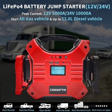 ≈cossiftw Hot Sale 12v 24v Car Jump Starter Great Power Bank For Car