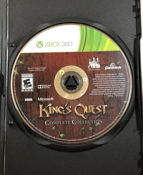 King S Quest The Complete Collection Value Gocollect Microsoft Xbox 360 Kings Quest The