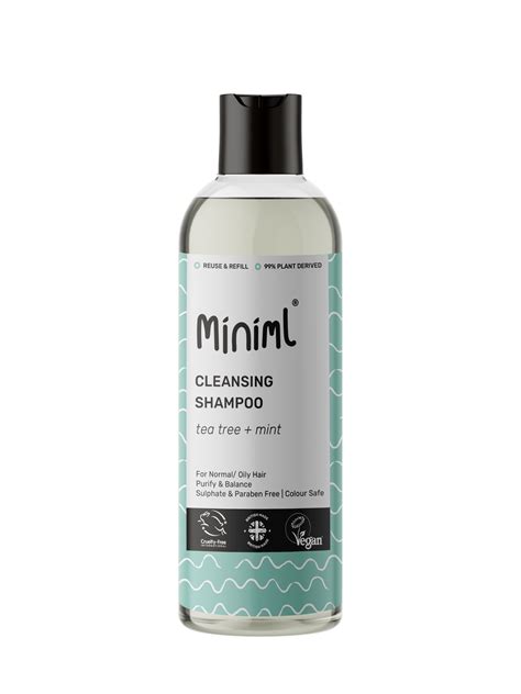 Refillable Hair Shampoo Tea Tree And Mint Miniml