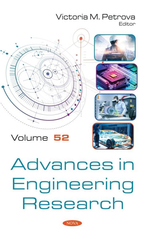 Advances In Engineering Research Numbered Series Nova Science