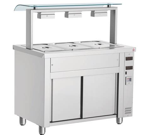 Inomak MJV711 Hot Cupboard Bain Marie