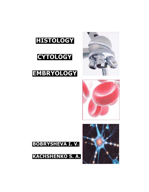 SOLUTION Histology Cytology Embryology Book Studypool