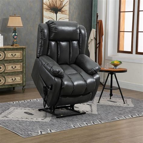 Amazon.com: Dual Motor Electric Power Lift Recliner Chairs with Massage and Heat Vibration ...