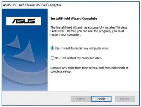 ASUS AX55 Nano Dual Band USB Wifi Adapter User Guide