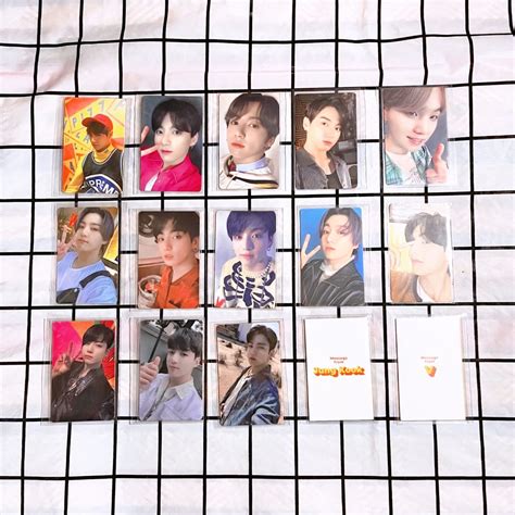 JUNGKOOK TAEHYUNG YOONGI ALBUM LD PCS BUTTER MOTS V1 V2 V3 HER TEAR