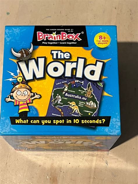 BrainBox The World Hobbies Toys Toys Games On Carousell