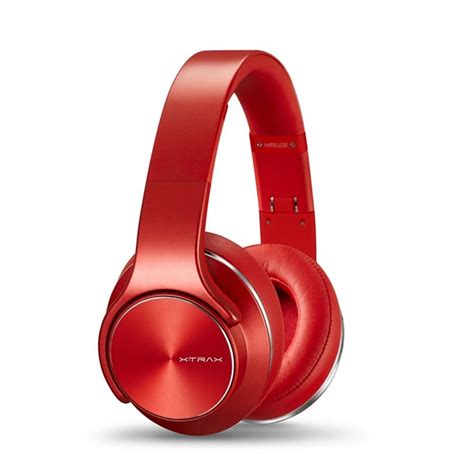 Fone De Ouvido Bluetooth Xtrax Duo Vermelho Schumann