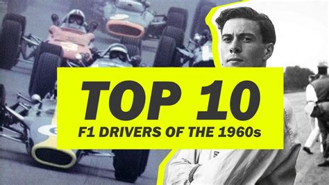 The TOP 10 Formula One drivers of the 1960s - YouTube