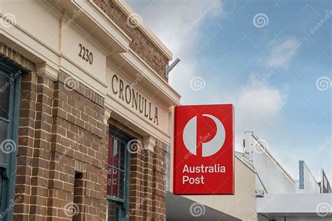 Australia Post Office Exterior View Cronulla Nsw 2230 Editorial Stock