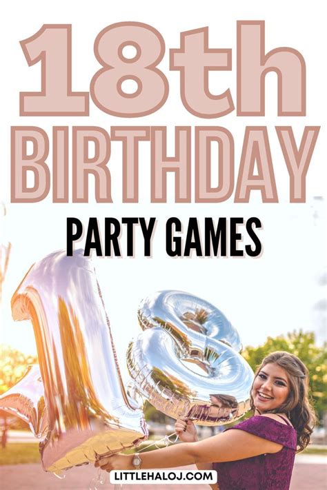 18th Birthday Party Games | 18th birthday party, Teen birthday games ...