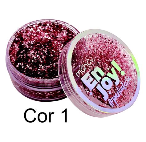 Enjoy Glitter Gel Mahav Beleza Divina Loja Online Maquiagem