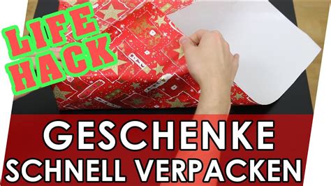 Lifehack Zu Weihnachten Schneller Geschenke Verpacken Tipps Tricks