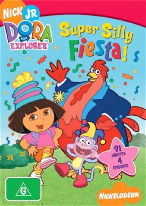 Dora The Explorer - Super Silly Fiesta Nickelodeon, DVD | Sanity