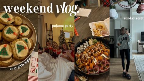 Vlog Decorating My Christmas Tree Pj Night W My Friends Black