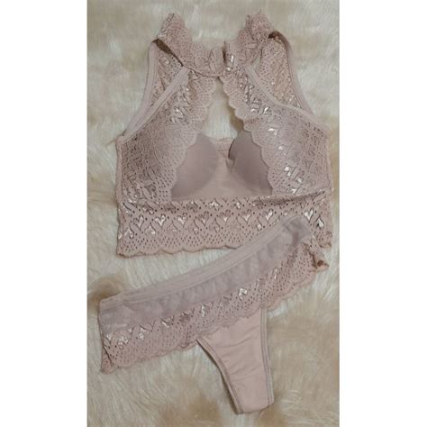 CONJUNTO DE LINGERIE LUXO G Shopee Brasil