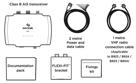 Em Trak B954 Class B AIS 5W Wi Fi Splitter PicoSense