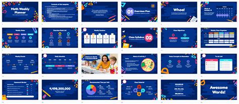 10 Free Math Powerpoint Templates For Teachers Just Free Slide