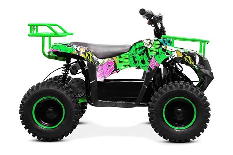 Quad électrique enfant 1000W NMX Graffiti vert LeMiniRider