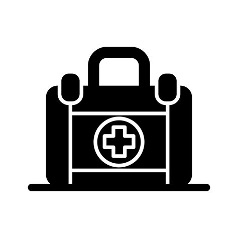 First Aid Box Vector Icon Vector Art At Vecteezy