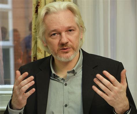 Julian Assange Ain T Goin Nowhere Newsweek