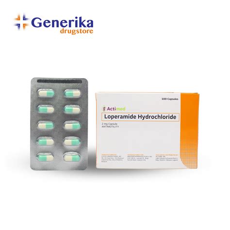 Actimed Loperamide Capsule 2mg - 10 Capsules | Lazada PH