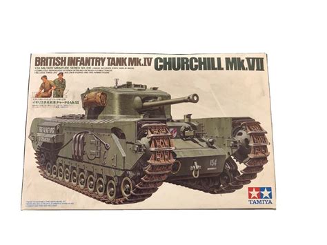 Tamiya 35210 British Infantry Tank Mkiv Churchill Mkvii 135 Scale