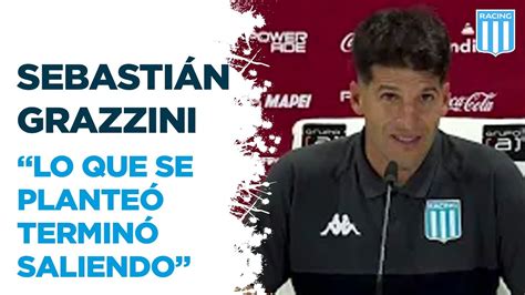 Conferencia De Prensa De Sebasti N Grazzini Fecha Lan S Vs