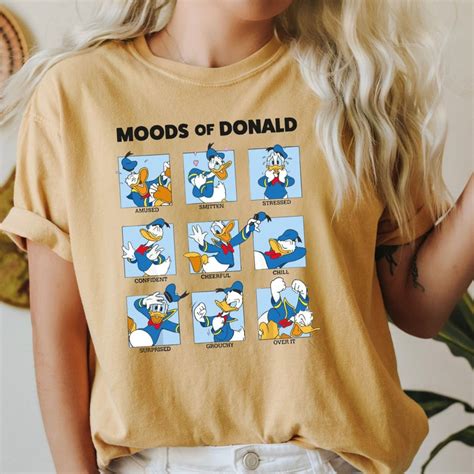 Donald Duck Moods Box Up Mickey And Friends T C2084 Magic K Inspire