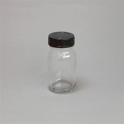 Glass Bottle 100 Ml Wide Packaging Kremer Pigments Inc Online Shop