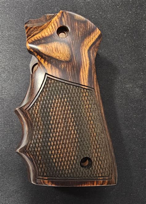 Ruger Mk Iv 2224 Grip Checkered Rosewood