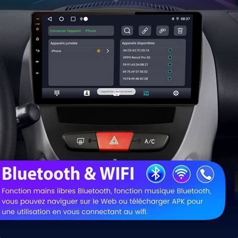 Junsun Autoradio Android Go Go Pour Peugeot Toyota Aygo