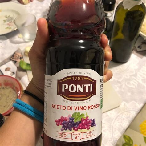 Ponti Aceto Di Vino Rosso Review Abillion