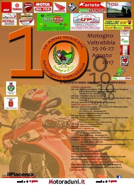 Motoraduni Agosto