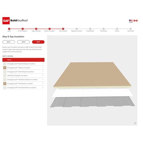 Build Your Roof Gaf Commercial Roofing System Design Tool