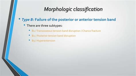 Thoracolumbar Fractures Classification Ppt