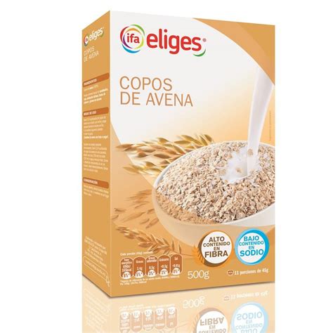 Cereal Copos De Avena Ifa Eliges Paquetes De G